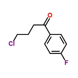 4-氯-4'-氟苯丁酮结构式