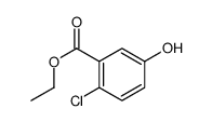 2-氯-5-羟基苯甲酸乙酯结构式