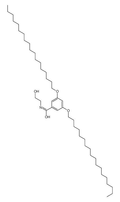 N-(2-hydroxyethyl)-3,5-dioctadecoxybenzamide Structure