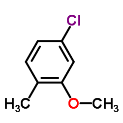 5-氯-2-甲基苯甲醚结构式