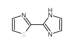 2-(1H-咪唑-2-基)-噻唑结构式