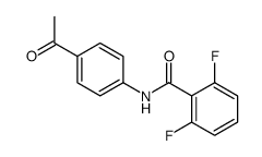 N-(4-acetylphenyl)-2,6-difluorobenzamide Structure