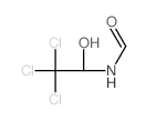 Formamide,N-(2,2,2-trichloro-1-hydroxyethyl)- Structure