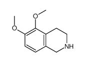 1,2,3,4-tetrahydro-5,6-dimethoxy-Isoquinoline Structure