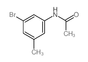 N-(3-bromo-5-methyl-phenyl)acetamide结构式