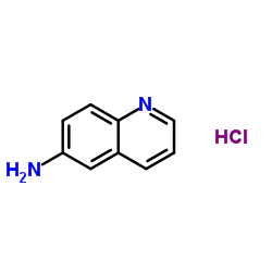 6-Quinolinamine hydrochloride (1:1) Structure