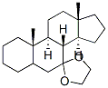Androstan-7-one ethylene acetal结构式