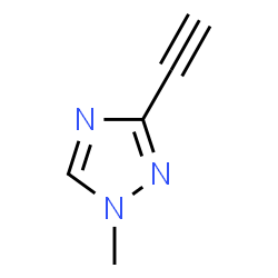 1H-1,2,4-Triazole,3-ethynyl-1-methyl-(9CI) Structure