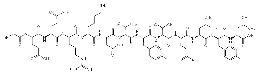 THYMOPOIETIN I/II (29-41) (BOVINE)结构式