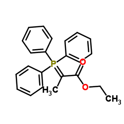 Ethyl 2-(triphenylphosphoranylidene)propionate Structure