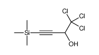 1,1,1-trichloro-4-trimethylsilylbut-3-yn-2-ol Structure