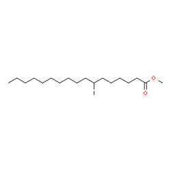 7-Iodoheptadecanoic acid methyl ester结构式