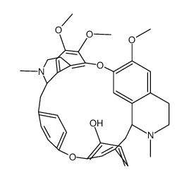 Thalman-12-ol,6,6',7'-trimethoxy-2,2'-dimethyl结构式