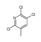 2,3,6-Trichloro-5-methylpyridine Structure