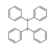 1,1,2,2-tetraphenyl-ethane-1,2-diylium Structure