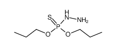 O,O-dipropyl thiophosphorohydrazide结构式