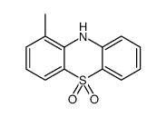1-methyl-10H-phenothiazine 5,5-dioxide结构式