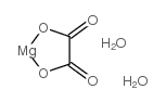 MAGNESIUM OXALATE DIHYDRATE structure