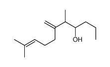 5,10-dimethyl-6-methylideneundec-9-en-4-ol Structure