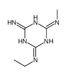 2-N-ethyl-4-N-methyl-1,3,5-triazine-2,4,6-triamine Structure