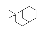 4,4-dimethyl-4-silabicyclo[3.3.1]nonane结构式
