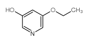 3-乙氧基-5-羟基吡啶结构式