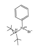 tBu3PPd(Ph)Br结构式