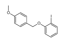 1-iodo-2-[(4-methoxyphenyl)methoxy]benzene Structure