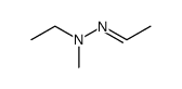 acetaldehyde ethylmethylhydrazone Structure