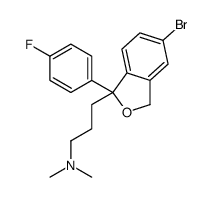 5-溴去氰基西酞普兰结构式