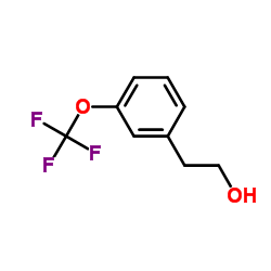 2-(3-(三氟甲氧基)苯基)乙醇结构式