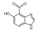 1H-Benzimidazol-5-ol,4-nitro-(9CI) Structure