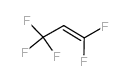 1,1,3,3,3-五氟-1-丙烯结构式