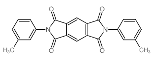 Benzo[1,2-c:4,5-c']dipyrrole-1,3,5,7(2H,6H)-tetrone,2,6-bis(3-methylphenyl)- (9CI) picture