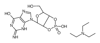 鸟苷2',3'-环一磷酸三乙胺盐结构式