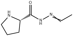 Acetaldehyde propyl hydrazone Structure