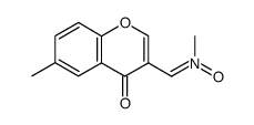(E)-N-methyl-1-(6-methyl-4-oxo-4H-chromen-3-yl)methanimine oxide Structure
