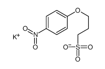 potassium 3-(4-nitrophenoxy)propanesulphonate结构式