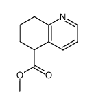 methyl 5,6,7,8-tetrahydroquinoline-5-carboxylate结构式