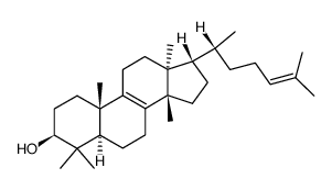 eupho lanosta-8,24-dien-3β-ol Structure