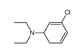 3-chloro-N,N-diethylcyclohexa-2,4-dien-1-amine Structure