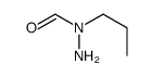 N-n-propyl-N-formylhydrazine结构式
