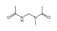 N-methyl-N,N'-methylenebisacetamide结构式