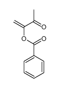 3-oxobut-1-en-2-yl benzoate结构式