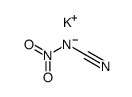potassium cyanamidonitrate Structure