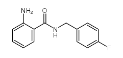2-AMINO-N-(4-FLUOROBENZYL)BENZAMIDE Structure