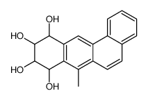 7-methyl-8,9,10,11-tetrahydrobenzo[b]phenanthrene-8,9,10,11-tetrol Structure