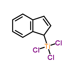 (茚基)三氯化钛(IV)结构式