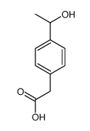 2-[4-(1-hydroxyethyl)phenyl]acetic acid Structure