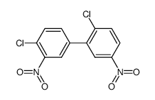 2,4'-dichloro-5,3'-dinitro-biphenyl结构式